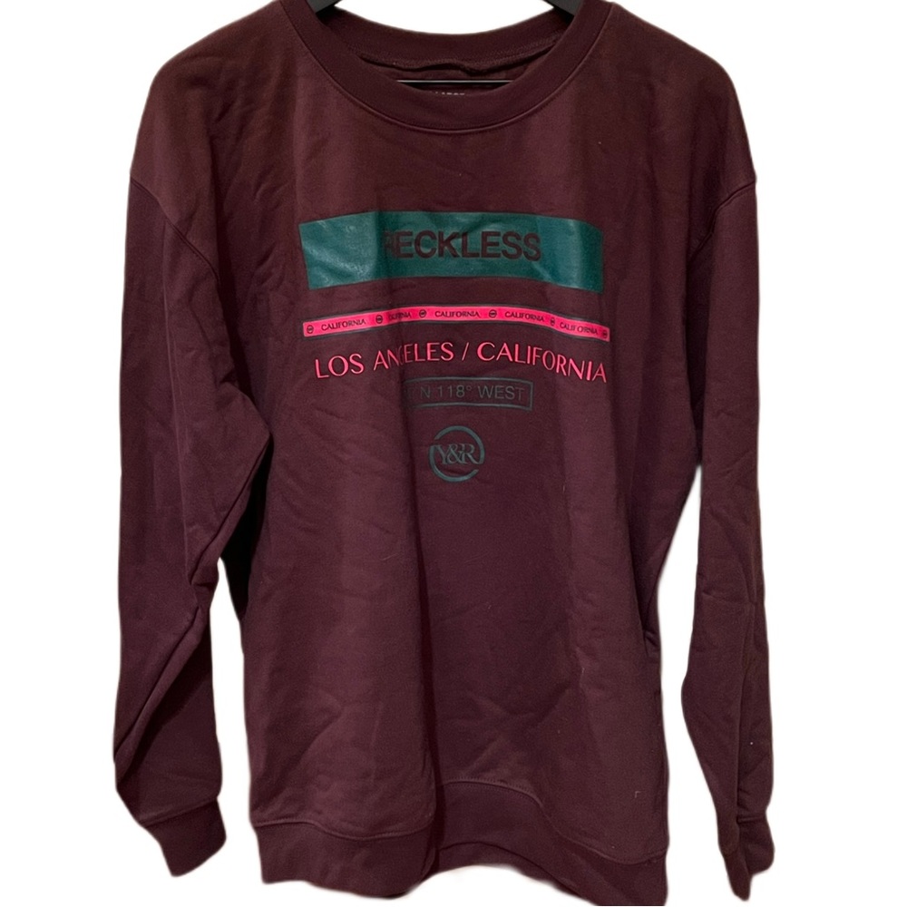 GUCCI COLOR-WAY! NEW WITH TAGS! YOUNG & RECKLESS CREWNECK SWEATSHIRT
